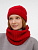 Шапка ComFleece, красная - миниатюра - рис 7.