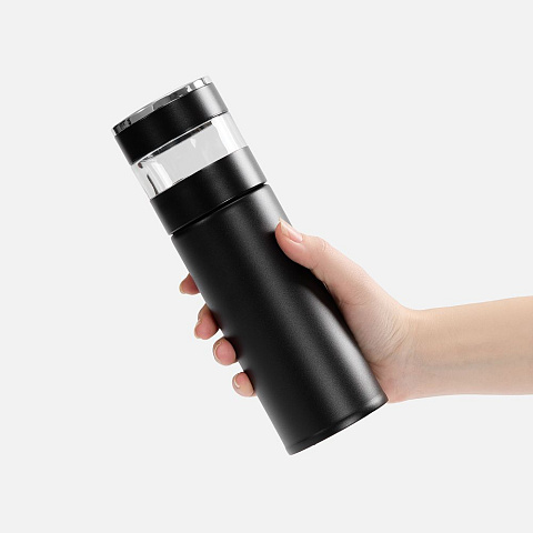 Смарт-бутылка с инфьюзером Thermory ver.2, черная - рис 6.