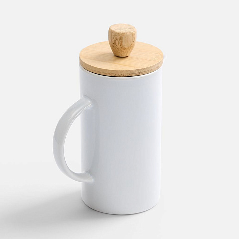 Френч-пресс Ceramero, белый - рис 3.