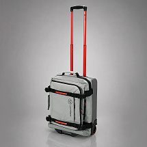 Сумка на колесах TORBER РИТМ, серый, полиэстер 900D с PU покрытием, 49 x 35,5 x 26 см, 35 л