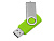 Флеш-карта USB 2.0 16 ГБ Флэш С1, зеленое яблоко - миниатюра