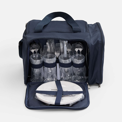 Набор для пикника Campello на 4 персоны, темно-синий - рис 7.