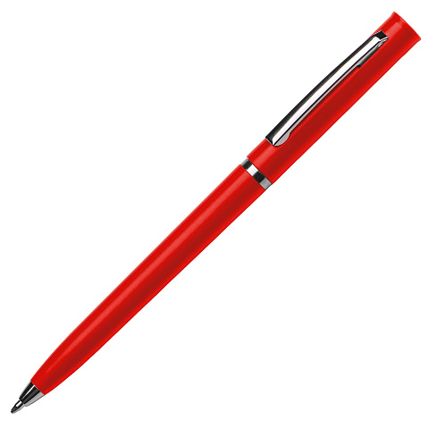 Пластиковая шариковая ручка Navi Simple, красный - рис 2.