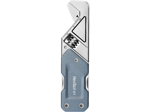 Мультитул-ключ Nextool Light Wrench W1 с набором бит, 6 функций, голубо-серый (NE20270) - рис 2.