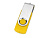 Флеш-карта USB 2.0 16 ГБ Квебек, желтый - миниатюра