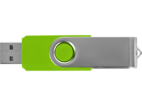 Флеш-карта USB 2.0 32 ГБ Флэш С1, зеленое яблоко - рис 4.
