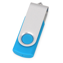 Флеш-карта USB 2.0 8 ГБ Квебек, голубой