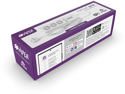 Умный сетевой фильтр HIPER IoT PS34 - рис 5.