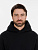 Худи оверсайз унисекс Snuggie, черное - миниатюра - рис 8.