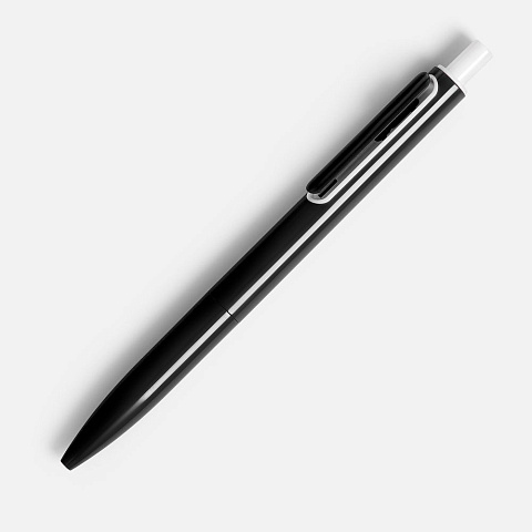 Ручка шариковая Outliner, черная с белым - рис 3.