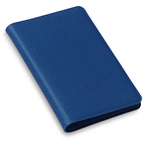 Футляр-книжка на 4-е карты с RFID Favor, синий
