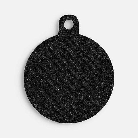 Подвеска Round, 3D-печать, черная - рис 3.