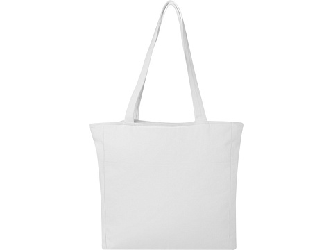 Weekender эко-сумка из переработанного материала Aware™ плотностью 500 г/м² - Белый - рис 3.
