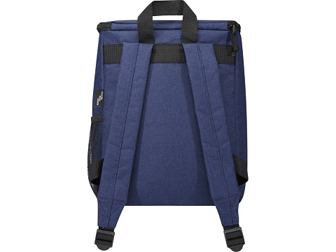 Excursion, рюкзак-холодильник из переработанного РЕТ-пластика - Heather navy - рис 3.