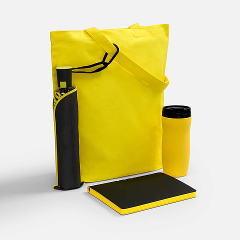 Набор Flexpen Black Walk, черный с желтым - рис 2.