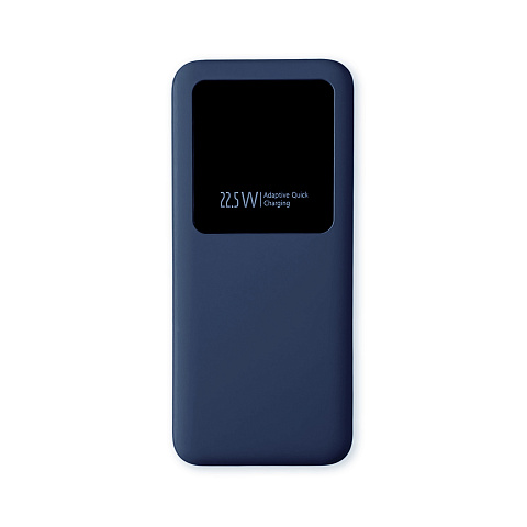 Внешний аккумулятор Kris soft touch, 10000mAh (Тёмно-синий) - рис 3.