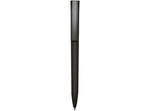 Ручка пластиковая soft-touch шариковая Zorro, черный - рис 3.