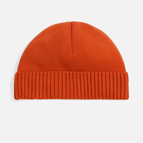 Шапка ComFleece, темно-оранжевая (кирпичная) - рис 2.
