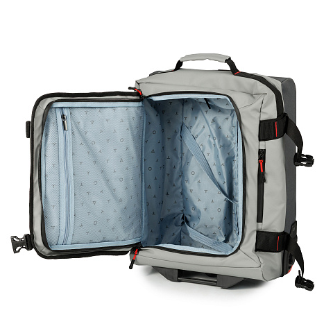 Сумка на колесах TORBER РИТМ, серый, полиэстер 900D с PU покрытием, 49 x 35,5 x 26 см, 35 л - рис 4.