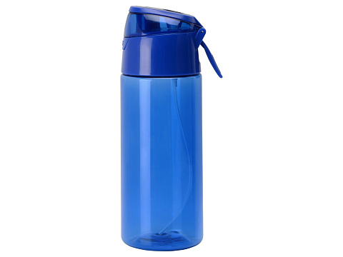 Спортивная бутылка с пульверизатором Spray, 600мл, Waterline, белый - рис 6.