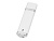 Флеш-карта USB 2.0 16 Gb Орландо, белый - миниатюра