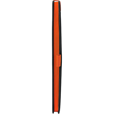 Блокнот ColorNote Black, твердая обложка A5, 80 листов, черный с оранжевым - рис 5.