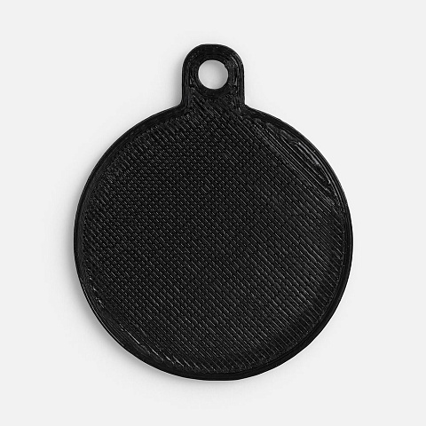 Подвеска Round, 3D-печать, черная - рис 2.