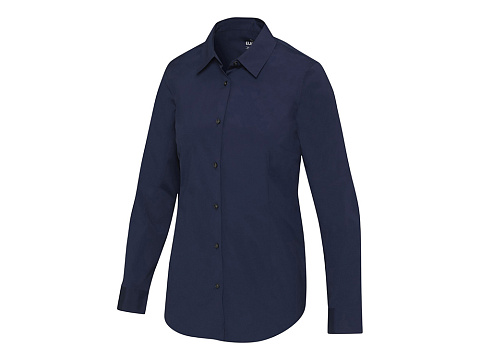 Carnelian женская рубашка из поплина - Navy Blue