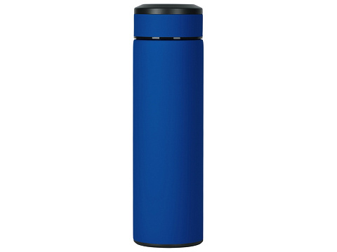 Вакуумный термос Vacuum Flask C1, soft touch, 420мл, синий - рис 3.