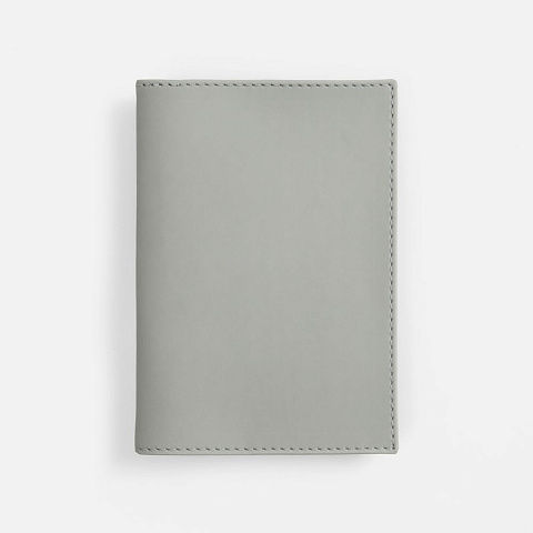 Обложка для паспорта Shall, ver. 2, серая - рис 2.