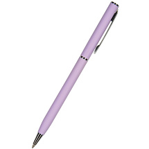 Ручка шариковая автоматическая BrunoVisconti® PALERMO цвет корпуса сиреневый, soft-touch, 0.7 мм