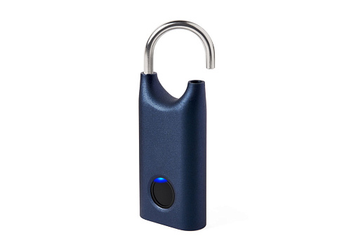 Замок с сенсором Noma Lock, темно-синий - рис 4.