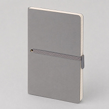 Ежедневник недатированный А5 Киото, светло-серый