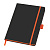 Блокнот ColorNote Black, твердая обложка A5, 80 листов, черный с оранжевым - миниатюра - рис 2.