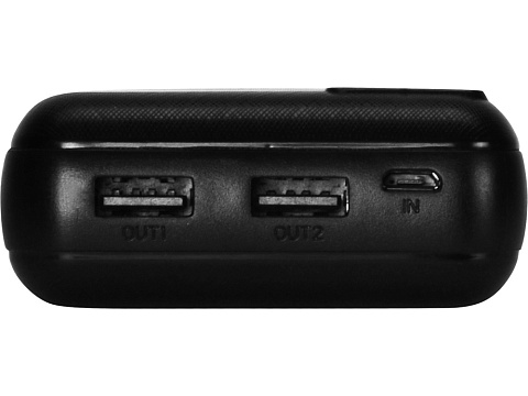 Портативное зарядное устройство Elec, 20000 mAh, черный - рис 6.