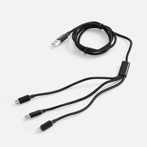 Кабель Triple Charge в футляре ver.2, черный - рис 3.