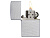 Зажигалка ZIPPO Classic с покрытием Chrome Arch, латунь/сталь, серебристая, матовая, 38x13x57 мм - миниатюра - рис 3.