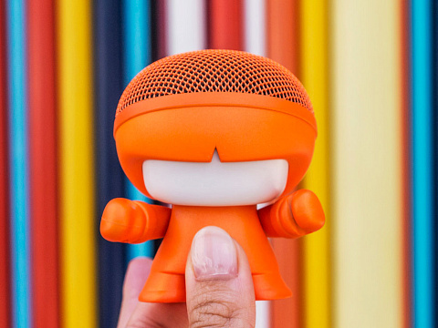 Портативная колонка Bluetooth XOOPAR mini Xboy Metallic, оранжевый - рис 3.