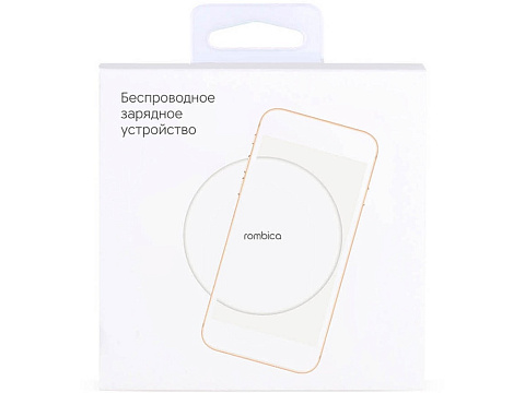 Беспроводное зарядное устройство Rombica NEO Q1W Quick, белый - рис 4.