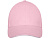 Бейсболка Darton, 6 панелей, light pink - миниатюра - рис 2.