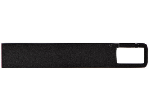USB 2.0- флешка на 32 Гб c подсветкой логотипа Hook LED, темно-серый, синяя подсветка - рис 3.