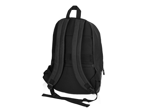 Рюкзак Glam для ноутбука 15'' из мягкой экокожи, черный - рис 2.