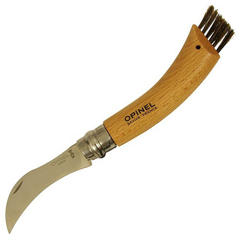Нож грибника Opinel No 8, бук - рис 2.