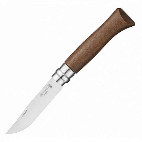 Нож Opinel No 8, орех - рис 2.
