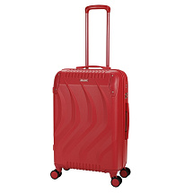 Чемодан TORBER В Отпуск, красный, ABS-пластик, 45 х 27 х 68 см, 63 л, 3,1 кг