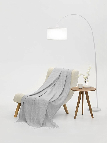 Плед «Виченца», серый - рис 5.