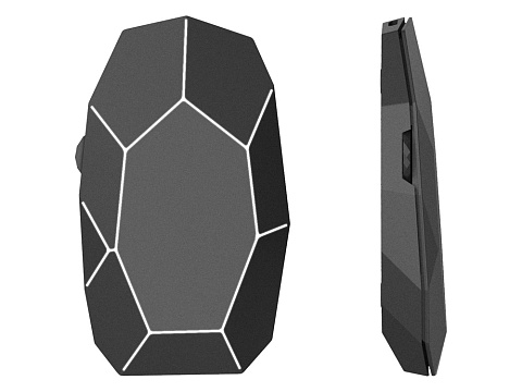 Беспроводная мышь Geo Mouse Plus, черный - рис 2.