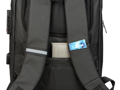 Рюкзак для ноутбука Sheller с пластиковой поверхностью - рис 7.