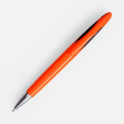 Ручка шариковая Nave Color, оранжевая - рис 3.
