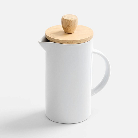 Френч-пресс Ceramero, белый - рис 2.